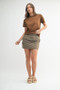 MONO B Round Neck Short Sleeve T-Shirt