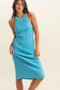 HYFVE Round Neck Bodycon Ribbed Knit Dress
