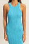HYFVE Round Neck Bodycon Ribbed Knit Dress