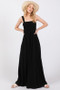 SAGE+FIG Smocked Flowy Wide Leg Jumpsuit