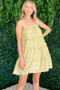 And The Why Ruffle Detailed Floral Babydoll Dress