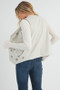 Aemi + Co Heart Rivet Detail Suede Vest Coat