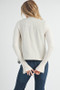 Aemi + Co Heart Rivet Detail Suede Vest Coat