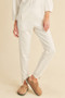 Aemi + Co Elastic Waist Joggers with Pockets