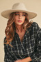 Aemi + Co Side Slit High-Low Plaid Long Sleeve Polo Shirt