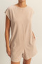 HYFVE Round Neck Cap Sleeve Relaxed Fit Breezy Romper