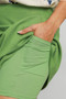 Umgee Full Size Mid-Rise Skort with Pockets Plus Size