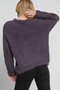 Umgee Full Size Round Neck Long Sleeve Boucle Sweater Plus Size