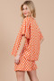 Ces Femme Checkered Round Neck Top and Shorts Set