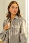 BiBi Button Up Corduroy Shacket