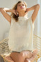 BiBi Tied Open Side Detailed Knit Tank Top