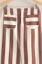 HYFVE Striped Pocket Detail Maxi Skirt