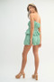 MABLE Gingham Tube Top and Shorts Set