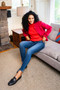 Judy Blue Full Size Washed Thermal Skinny Jeans Plus Size