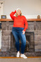 Judy Blue Full Size Washed Thermal Skinny Jeans Plus Size
