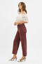 RISEN Tummy Control High Rise Crop Wide No Waist Band Pants