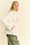 Davi & Dani Faux Fur Zip Up Jacket