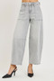 RISEN Slouchy Cropped Barrel Jeans