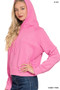 Zenana Drawstring Scuba Hoodie