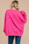 Ces Femme Exposed Seam Long Sleeve Sweatshirt