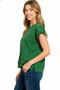 Zenana Scuba Short Sleeve Sweatshirts