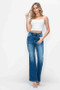 bytos Full Size High Rise Bootcut Jeans with Pockets