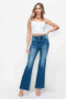 bytos Full Size High Rise Bootcut Jeans with Pockets