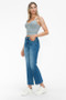 bytos Full Size Cat's Whiskers Mid Rise Ankle Jeans