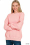 Zenana Pigment Dye Fleece Oversized Sweatshirt