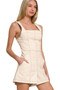 Zenana Tie Back Romper