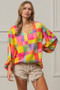 BiBi Multi Block Bubble Pop Ballon Top