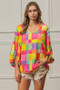 BiBi Multi Block Bubble Pop Ballon Top