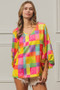BiBi Multi Block Bubble Pop Ballon Top