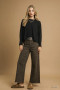 Umgee Brushed Fleeve Crewneck Top
