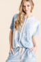 BiBi Tie Dye French Terry Hoodie Top and Bottom Set