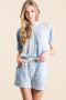 BiBi Tie Dye French Terry Hoodie Top and Bottom Set