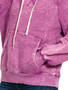 Zenana Acid Wash Fleece Hoodie with Kangaroo Pocket