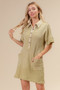 BiBi Dip Dye Mineral Washed Knit Dress