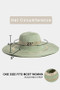 Fame Metallic Accent Trim Floppy Sun Hat