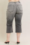 Judy Blue Full Size Wide Leg Capris Jeans Plus Size