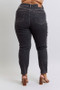Judy Blue Full Size Mid Rise Tummy Control Slim Jeans Plus Size