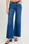 RISEN Tummy Control High Rise Wide Leg Jeans
