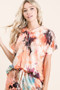BiBi Tie Dye Terry Hoodie With Drawstring