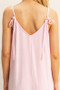 HYFVE V-Neck Pocket Detail Side Tie Hem Romper