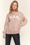 And The Why Washed Milano Pullover Sweatshirt