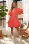 ADORA Puff Sleeve Floral Dress