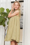 ADORA Loose Textured Babydoll Dress
