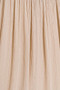 Zenana Woven Crinkle Gauze Crop Tee and Skirt Set