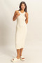 HYFVE Round Neck Bodycon Ribbed Knit Dress