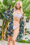 And The Why Frill Trim Bandeau Bikini Swim Set